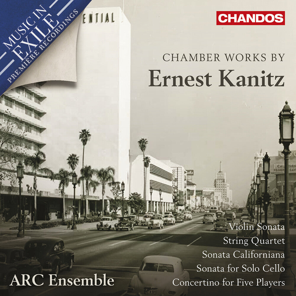 Pre-Order: ARC Ensemble * Chamber Works By Ernest Kanitz [New CD]