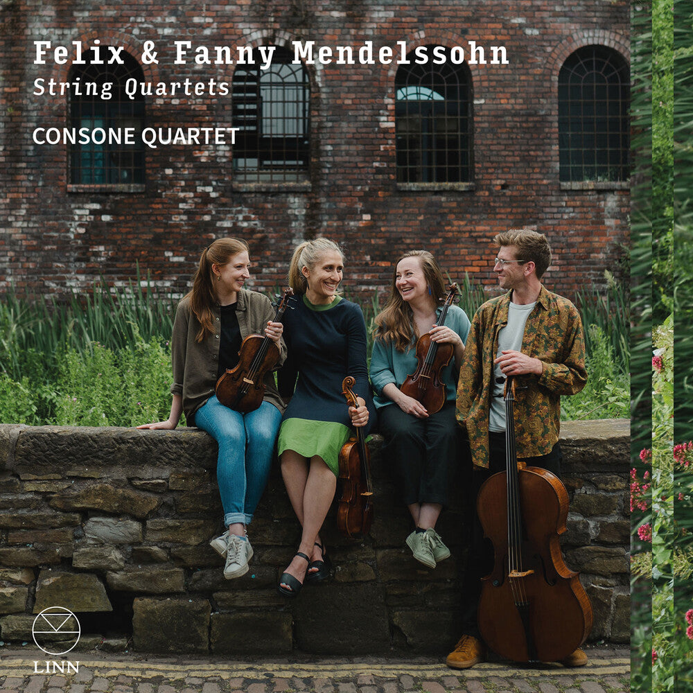 Pre-Order: Consone Quartet * Felix & Fanny Mendelssohn: Str Quartets [New CD]