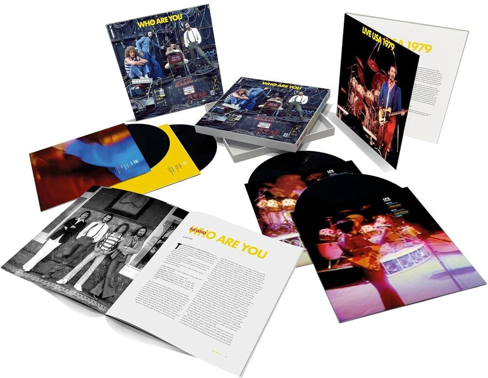 the album cover for The Who - Who Are You (2025) - [Deluxe 4LP Set]