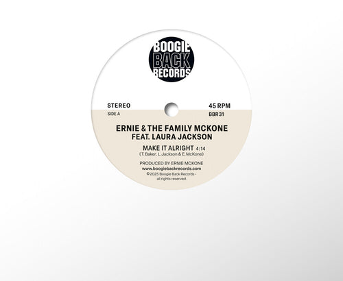 Ernie & The Family Mckone * Make It Alright / Make A Move On Me [New LP]