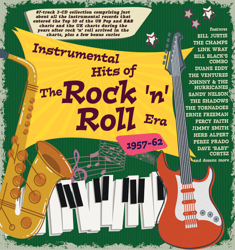 the album cover for Instrumental Hits Of The Rock 'n' Roll Era / Var - Instrumental Hits Of The Rock 'n' Roll Era / Var