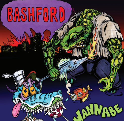 the album cover for Bashford - Wannabe