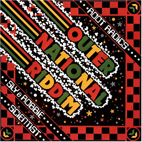 the album cover for Roots Radics Meet Mighty Revolutionaries - Outernational Riddim