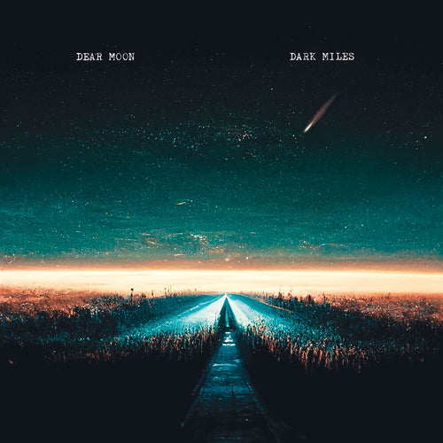 the album cover for Dear Moon - Dark Miles