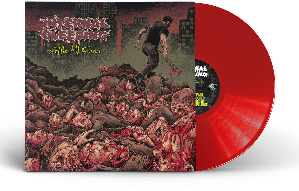 Internal Bleeding * Settle All Scores [Clear Vinyl] (Red)