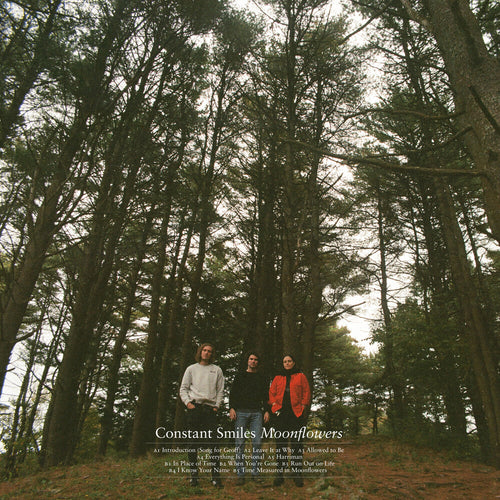 the album cover for Constant Smiles - Moonflower [Milky Clear Vinyl LP]