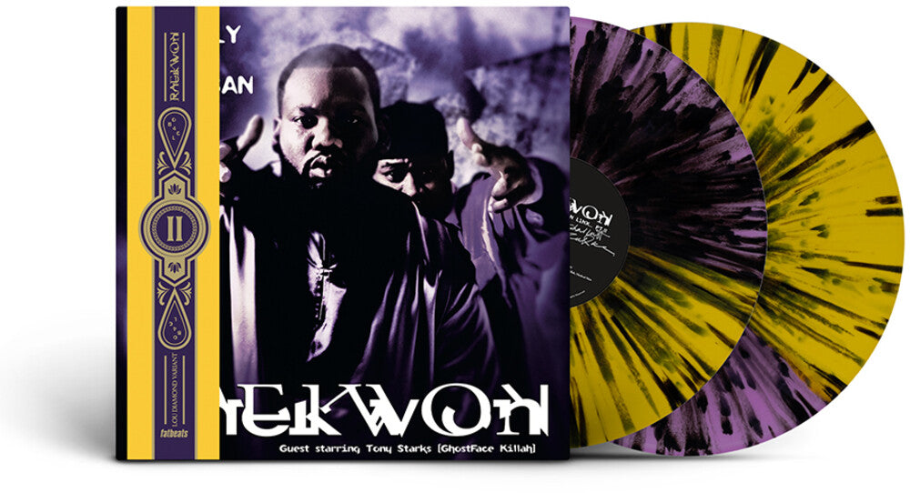 Raekwon * Only Built 4 Cuban Linx... Pt. II [Indie Exclusive half-and-half purple & yellow with black splatter LP]