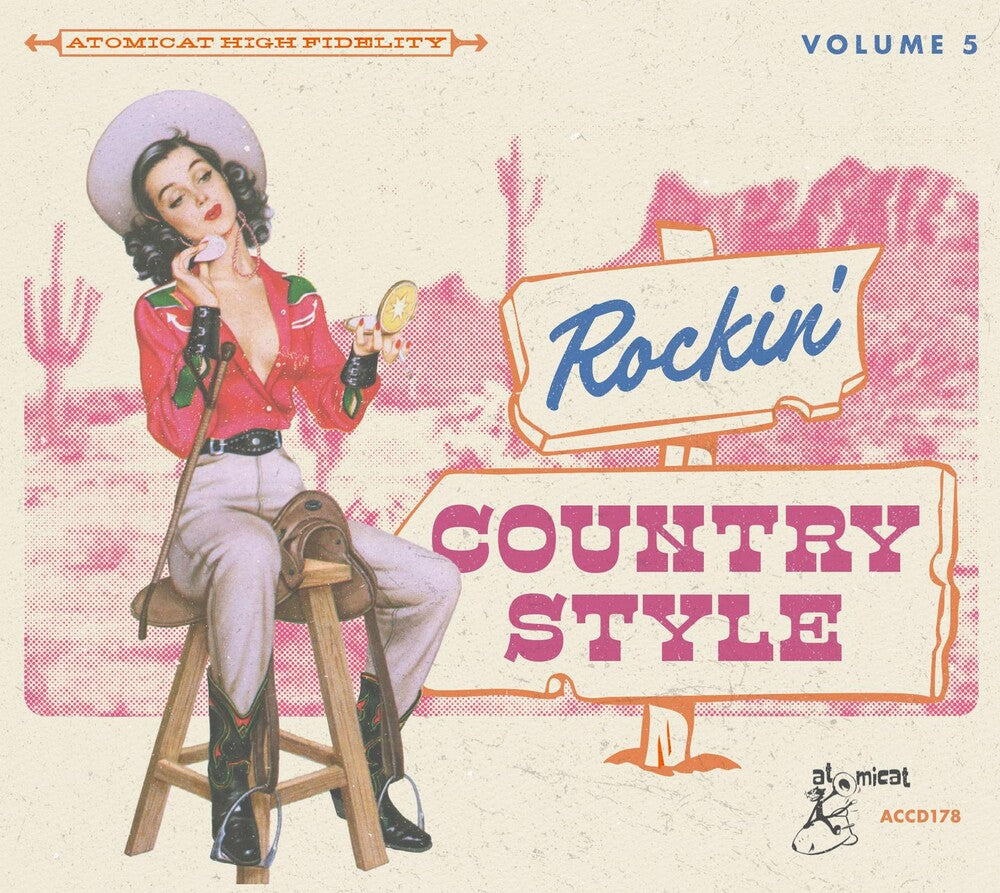 the album cover for Rockin Country Style 5 / Various - Rockin Country Style 5 / Various