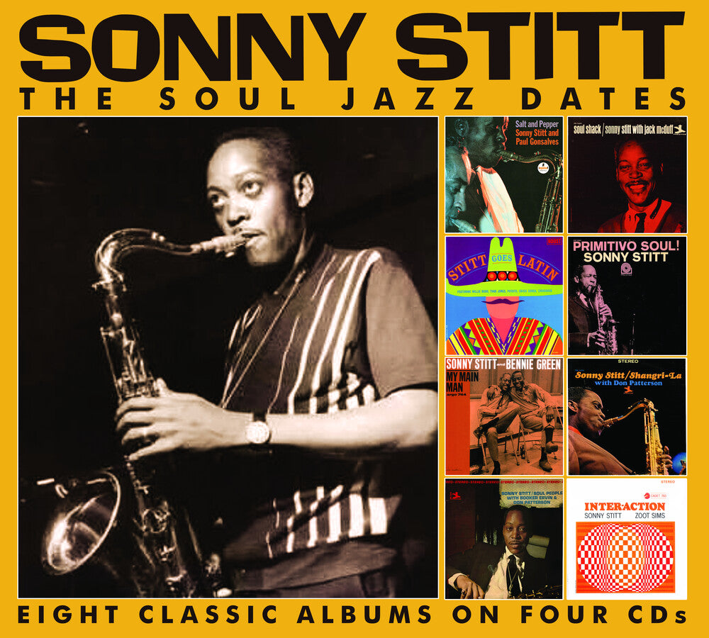 the album cover for Sonny Stitt - Soul Jazz Dates