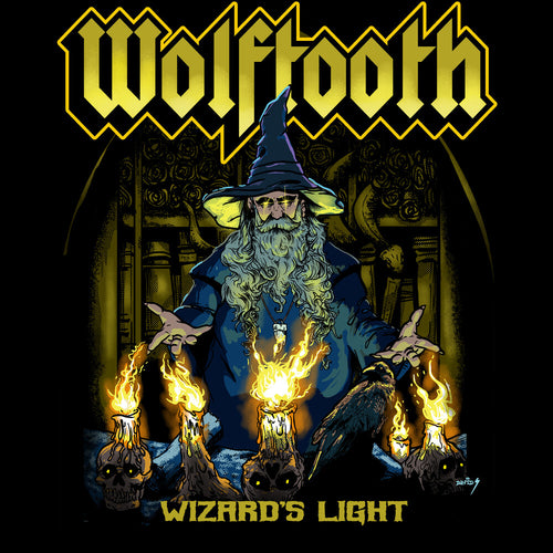the album cover for Wolftooth - Wizard's Light
