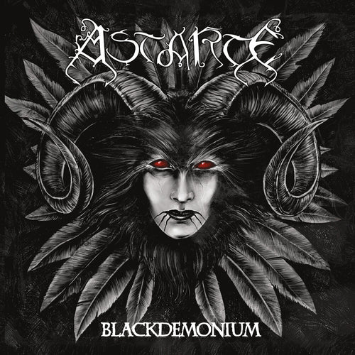the album cover for Astarte - Blackdemonium