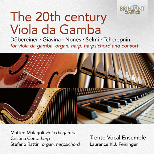 Pre-Order: Matteo Malagoli * 20th Century Viola Da Gamba [New CD]