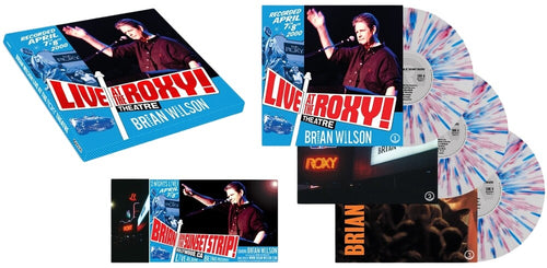 Brian Wilson * Live At The Roxy Theatre [Indie Exclusive White + Red & Blue Splatter 140g 3LP]
