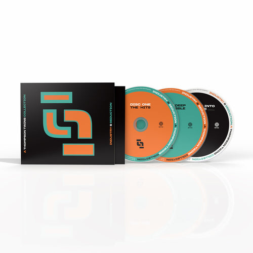 the album cover for Thompson Twins - Industry & Seduction: A Thompson Twins Collection