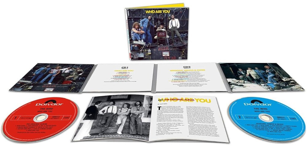 the album cover for The Who - Who Are You (2025) -  [2CD Deluxe]