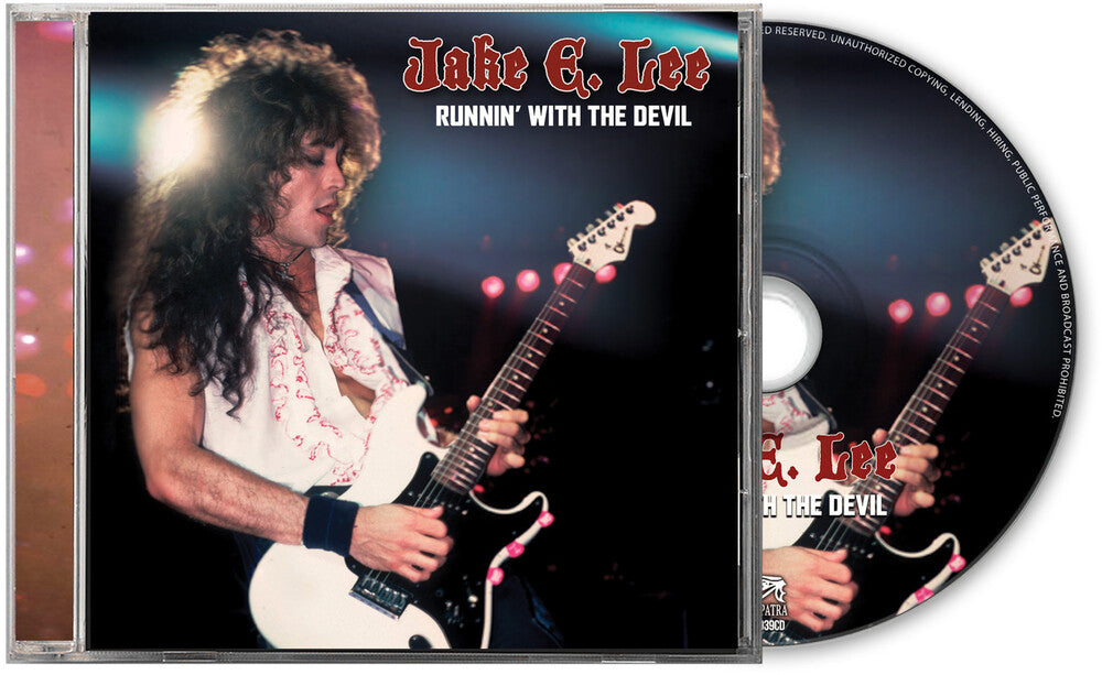 the album cover for Jake E. Lee - Runnin' With The Devil - Deluxe Edition