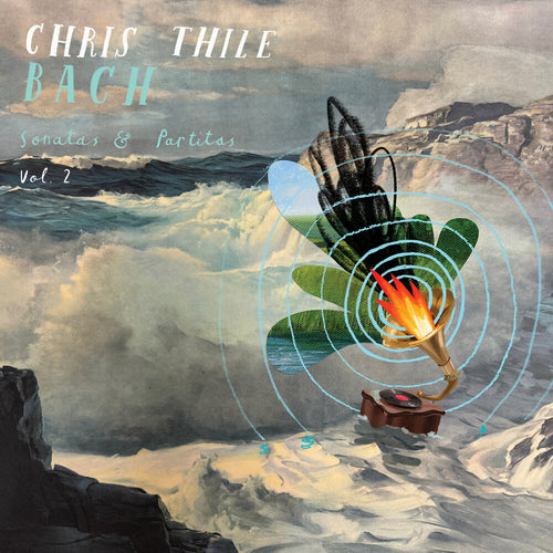 the album cover for Chris Thile - Bach: Sonatas and Partitas, Vol. 2 [2 LP]