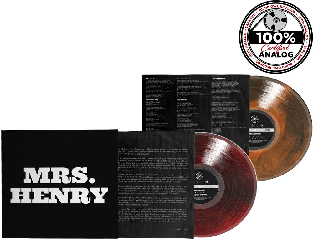Pre-Order: Mrs. Henry * Mrs. Henry [Colored Vinyl]