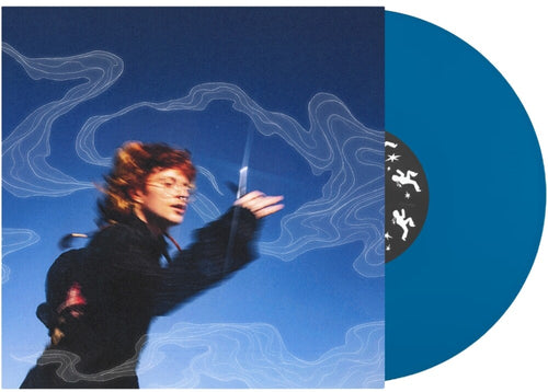 the album cover for Cavetown - Running With Scissors [Indie Exclusive Sky Blue Colored Vinyl in Standard Jacket with 11x17 Poster]