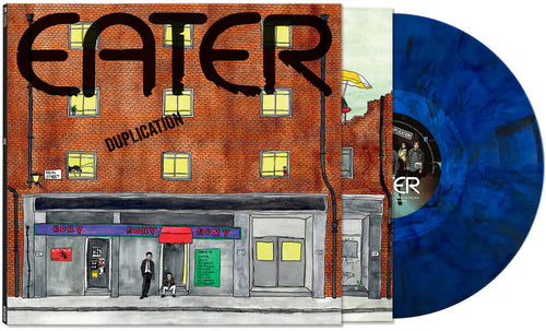the album cover for Eater - Duplication [Blue Marble LP]