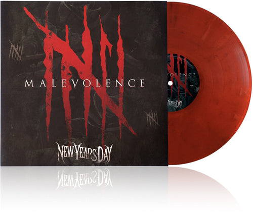 the album cover for New Years Day - Malevolence [Colored Vinyl] (Aniv)
