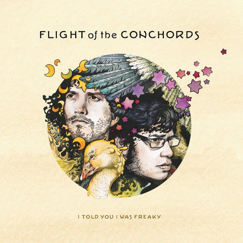 the album cover for Flight Of The Conchords - I Told You I Was Freaky [Colored Vinyl]