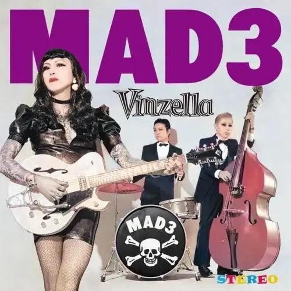 the album cover for Mad3 - Vinzella (W/Cd)