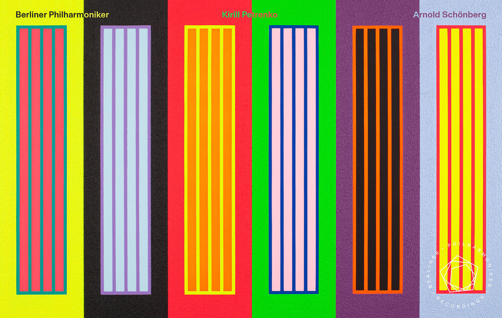 the album cover for Berliner Philharmoniker - Schoenberg (3cd+1bd)