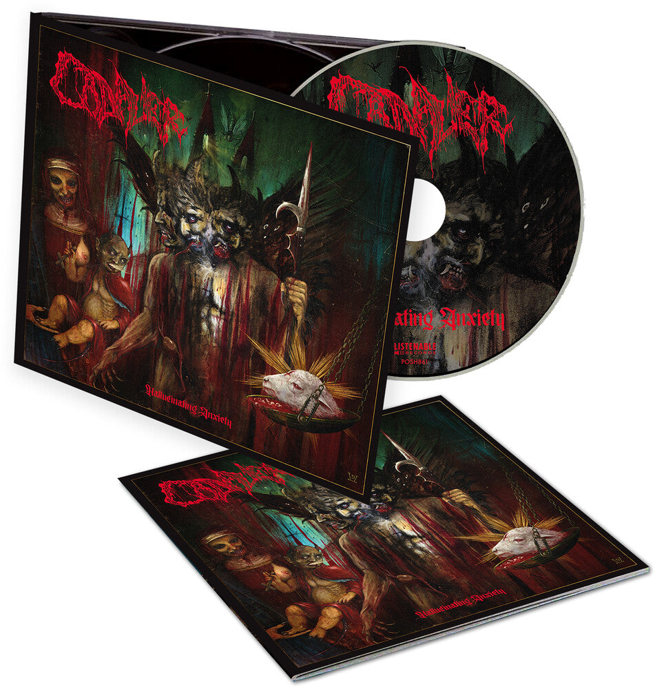 the album cover for Cadaver - Hallucinating Anxiety [Limited Edition] [Digipak]
