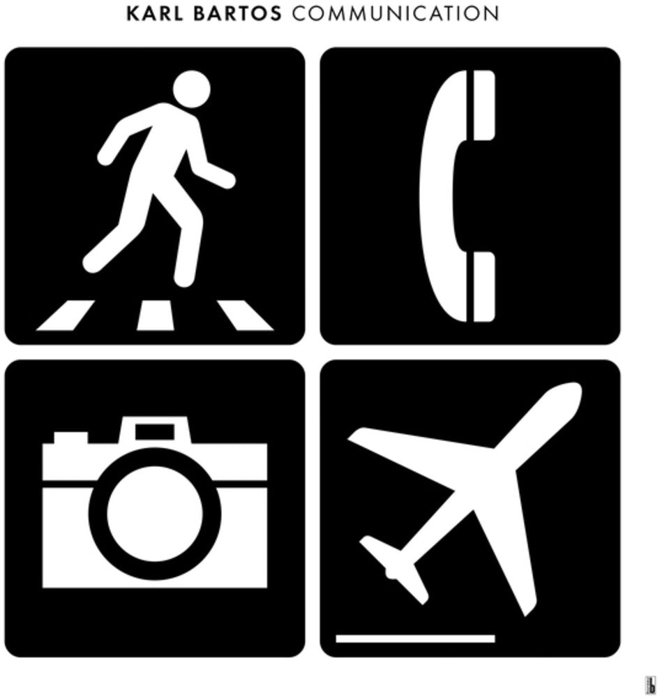 the album cover for Karl Bartos - Communication