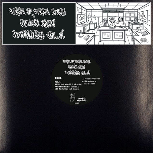 the album cover for Finsta & Recluse Crew - Possibilities Vol.1