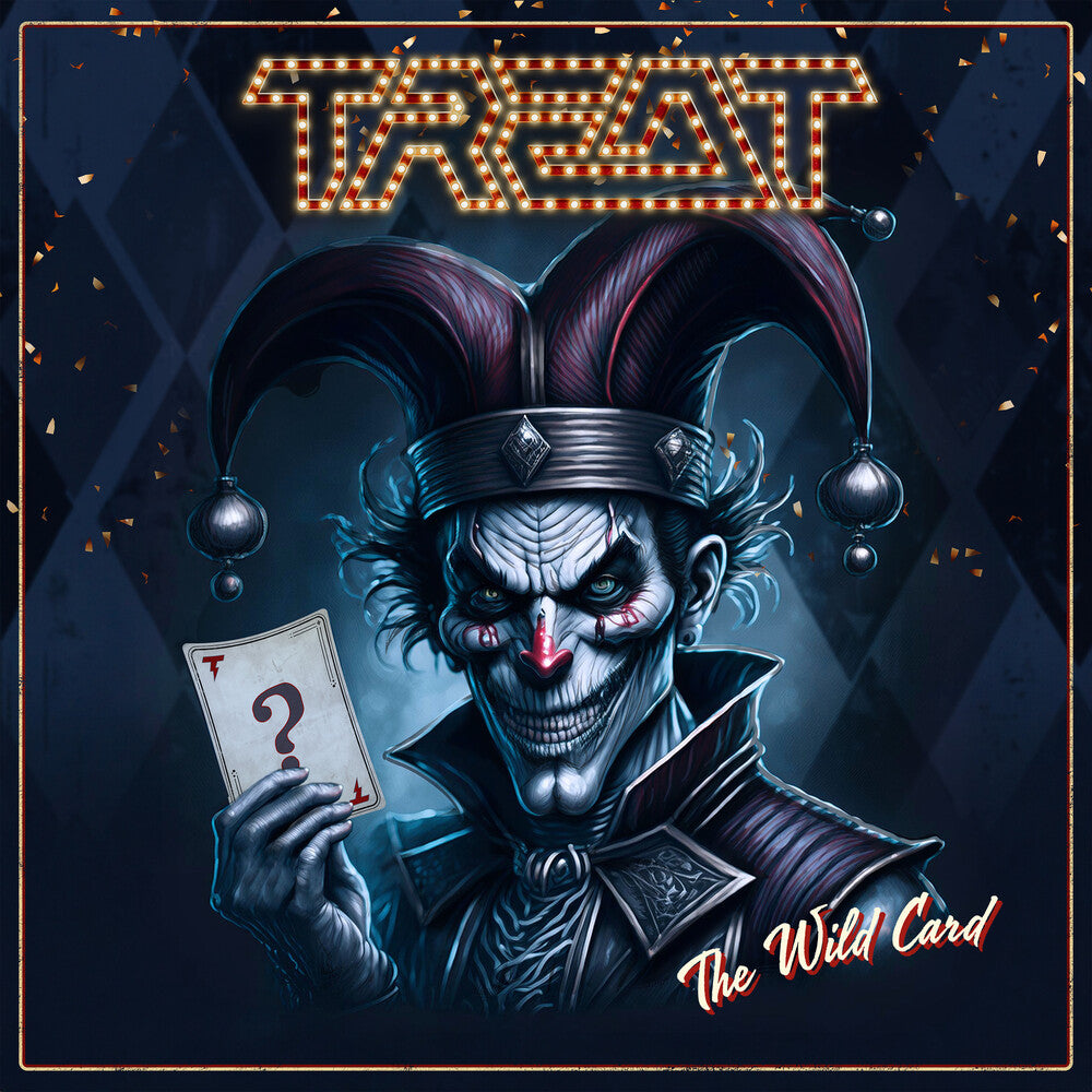 the album cover for Treat - The Wild Card