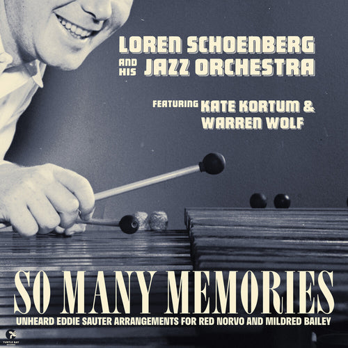 the album cover for Loren Schoenberg  And His Jazz Orchestra - So Many Memories