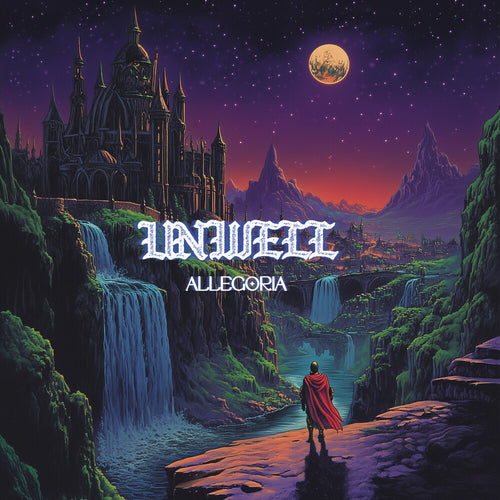 the album cover for UNWELL - ALLEGORIA