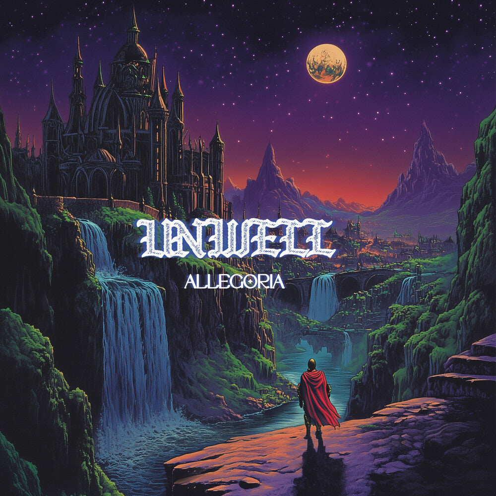 the album cover for UNWELL - ALLEGORIA