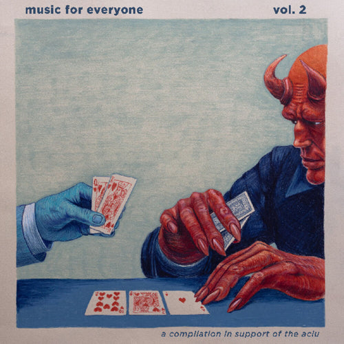 the album cover for Music For Everyone Vol 2 / Various (Aqu) (Colv) - Music For Everyone Vol 2 / Various (Aqu) [Colored Vinyl]