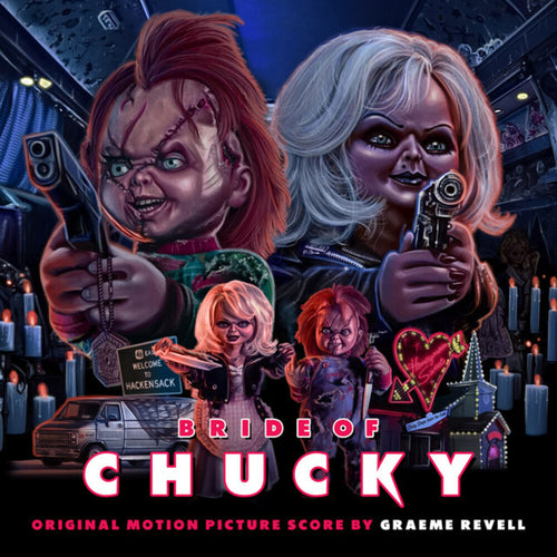 the album cover for Graeme Revell  (Colv) - Bride Of Chucky - O.S.T. [Colored Vinyl]