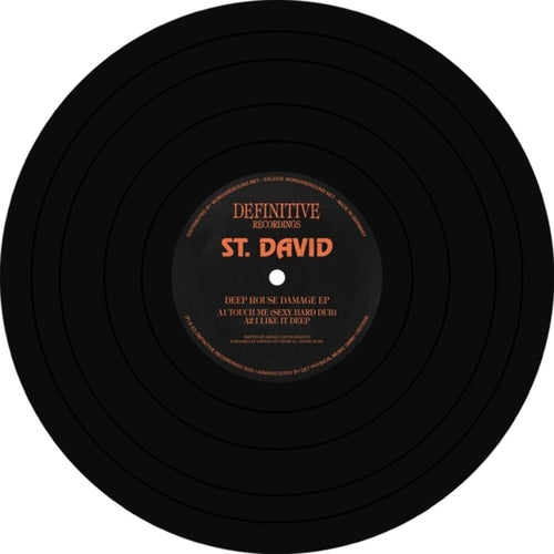 the album cover for St David - Deep House Damage Ep (Ep)
