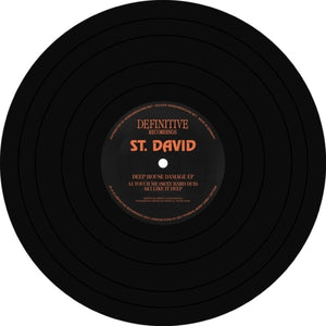 the album cover for St David - Deep House Damage Ep (Ep)
