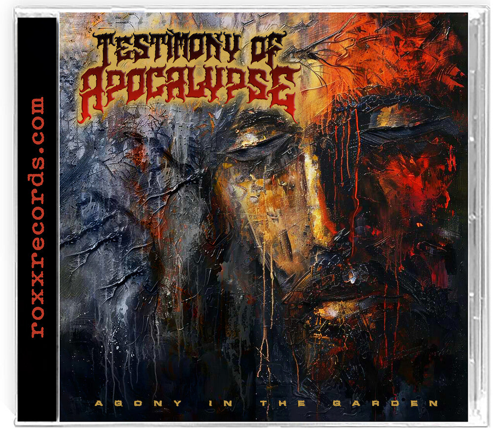 the album cover for Testimony Of Apocalypse - Agony In The Garden