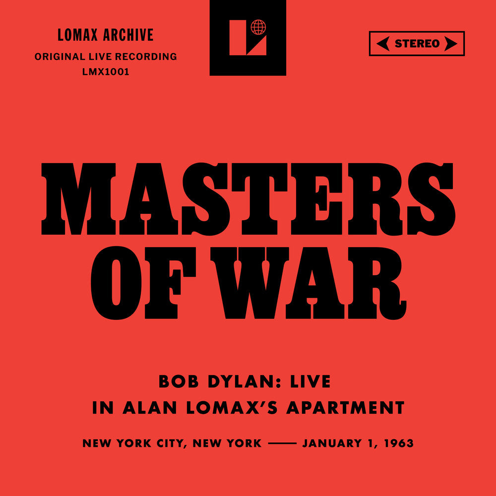 the album cover for Bob Dylan - Masters Of War
