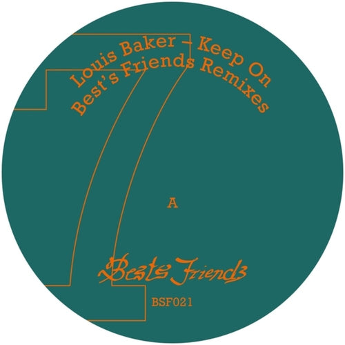 the album cover for Louis Baker - Keep On Best's Friends Remixes (Ep)