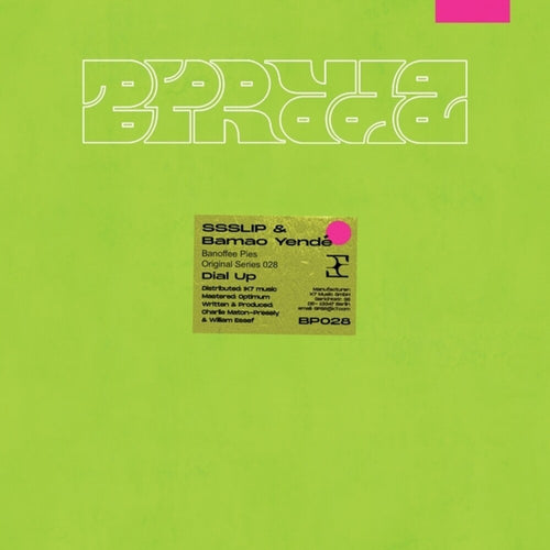 the album cover for Ssslip / Bamao Yende - Dial Up (Ep)