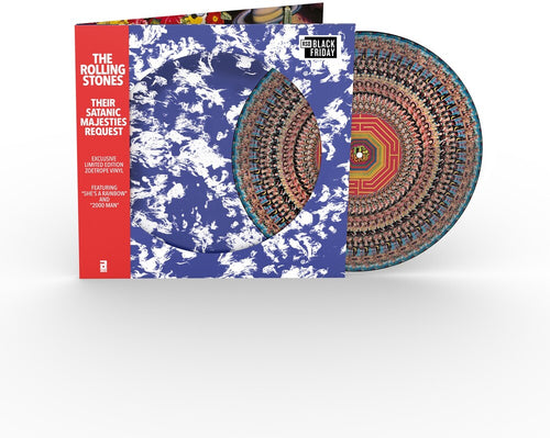 the album cover for The Rolling Stones - Their Satanic Majesties Request [RSD Black Friday 2025]