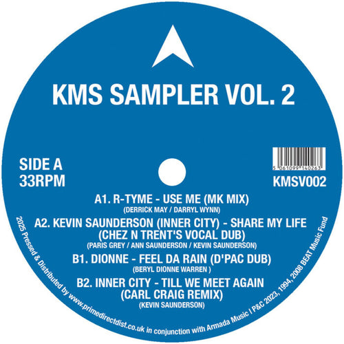 the album cover for Kms Sampler Vol. 2 / Various - Kms Sampler Vol. 2 / Various