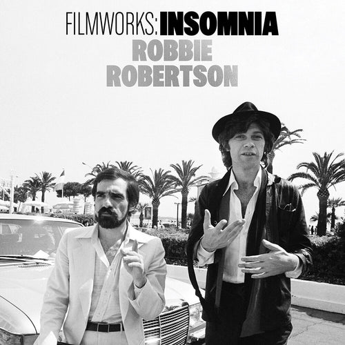 the album cover for Robbie Robertson - Filmworks: Insomnia [RSD Black Friday 2025]