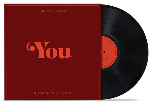 the album cover for Larry Lovestein & The Velvet Revival - You