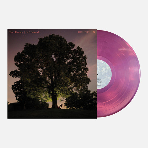 the album cover for Tyler Ramsey  / Broemel,Carl - Celestun - Magenta [Colored Vinyl]