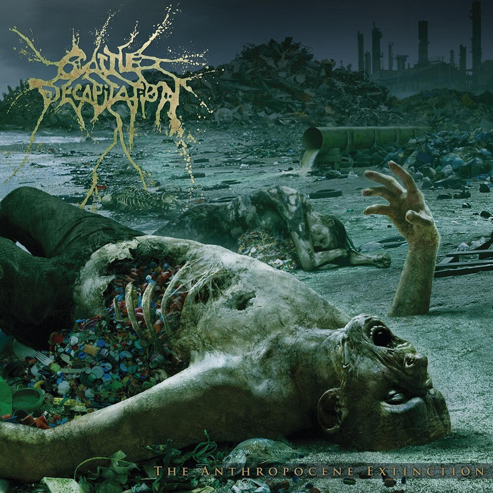 the album cover for Cattle Decapitation - Anthropocene Extinction