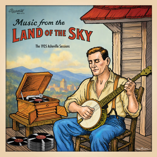 the album cover for Music From The Land Of The Sky: 1925 / Various - Music From The Land Of The Sky: 1925 / Various